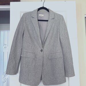 Gray Women's Blazer Size 04